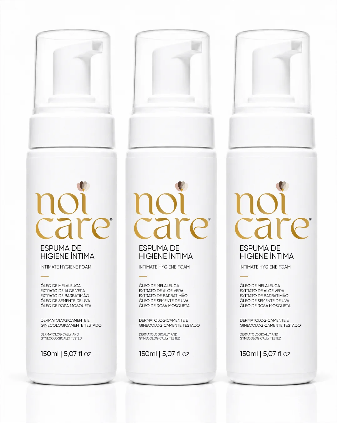 KIT 3 UNIDADES ESPUMA DE HIGIENE