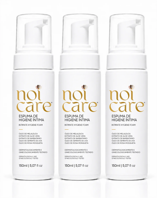 KIT 3 UNIDADES ESPUMA DE HIGIENE